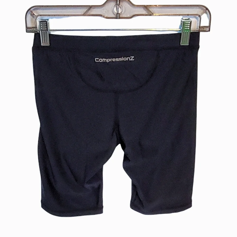 Compression Z Black mens compression shorts. Size M US. - Picture 2 of 4